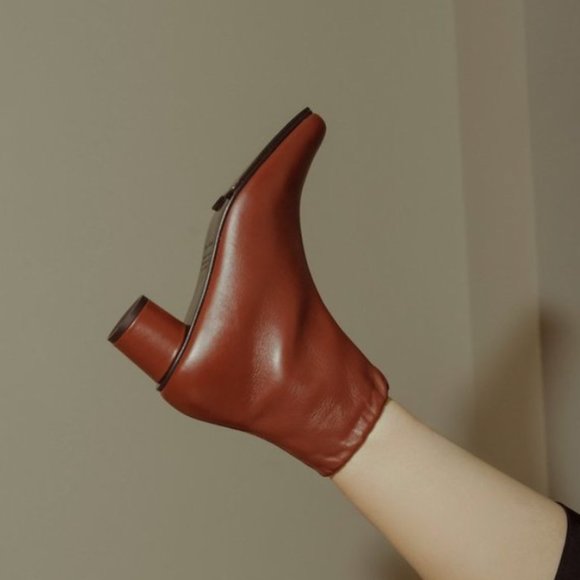 Anne Thomas Shoes - Anne Thomas Jeanne Boots in Cognac - Size 39EU (wonderful condition!)